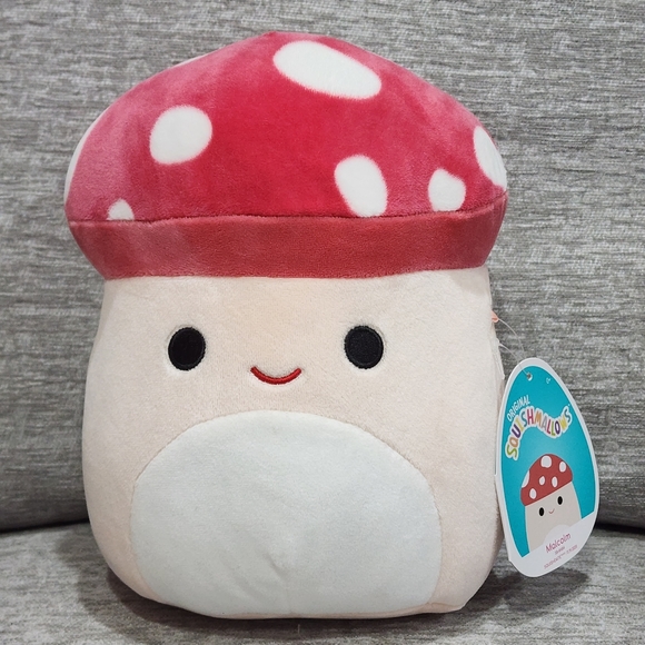 Squishmallows Other - Squishmallow Malcolm the Mushroom 8" Plush